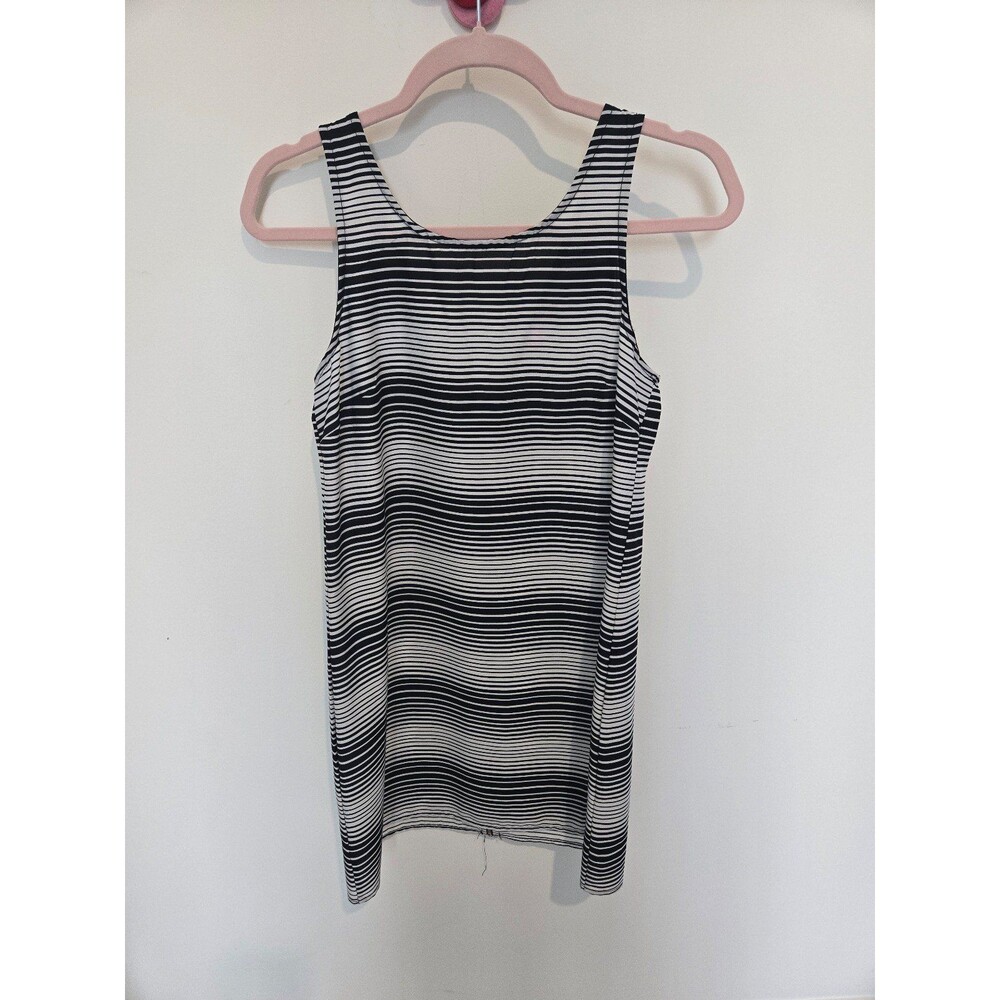 Body Central black and white striped dress size small
